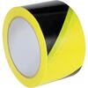 Warnmarkierungsband PVC selbstklebend 60mmx66m gelb/schwarz